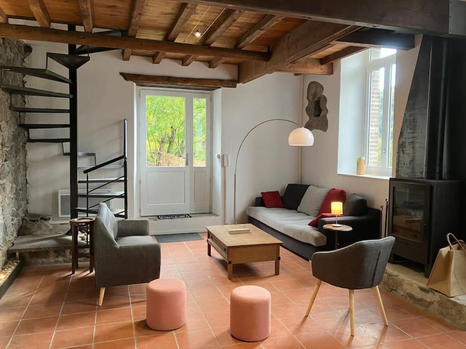 Votre Gite Dans L'Ancienne Huilerie De Tourtel Vernosc-les-Annonay Extérieur photo